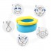 Toytexx Potty Training Seat Cute Banana Toilet Seat Trainer Portable Foldable Potty for Children Toddlers